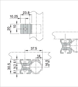 精益管板口連接件二維圖 精益管板口連接件二維圖