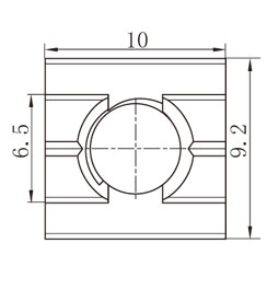 鋁型材方形螺母物理參數(shù)1 鋁型材方形螺母物理參數(shù)1
