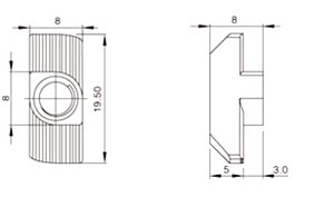 T型螺母技術參數(shù)